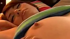 She Sucks Cock, Gets Fucked and Covered with Cum In Her Sleep