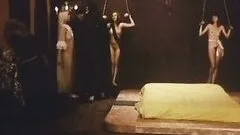 Foxy Blonde Carol Connors Strips Naked In Front Of Hot Bound Babes