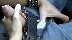 Hot Babe Jerks Off Her Man In The Car In POV Vid