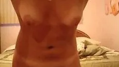 Pretty Brunette Teen With Perky Boobs and a Tight Pussy Masturbates On Webcam