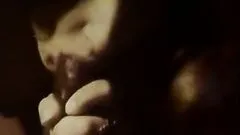 Redhead Babe With Big Boobs Sucks Big Black Cock and Gets Fucked - Retro Porn