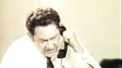 Retro Blonde Anna Travers Sucking and Fucking Two Cocks at the Same Time