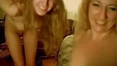 Busty Amateur Blondes Strip and Masturbate On Webcam