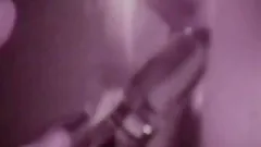 Sinful Retro MILF Crams Sex Toys Up her Pussy and then Gets Anal Fucked