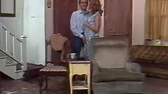 Horny Retro MILF With Perky Boobs Sucks Cock and Gets Covered in Jizz