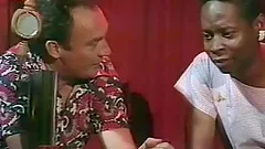 Sinful Blonde Stripper Sucks and Fucks a Client's Cock on Stage