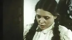 Brunette Virgin Gets Fucked and Covered in Cum - Retro Porn