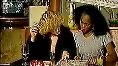 Sexy Lesbian Babes Get Fucked in a Hardcore Interracial Orgy - Retro Porn