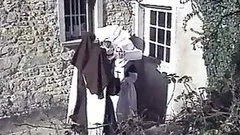 Horny Nuns Get Fucked Hardcore Style in Retro Porn Scene