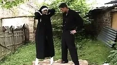 Nun and Priest Going Hot and Heavy in Outdoor Sex Vid