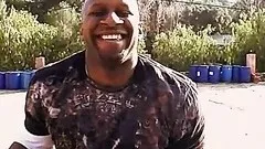 Giselle Monet Loves Interracial Action Outdoors