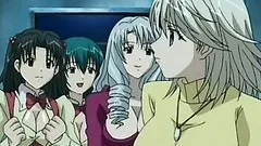 Anime Hot Chicks Loose their Virginity to a Dude