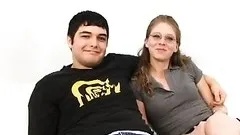 Redhead Interracial Fuck and Blowjob