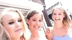 Interracial Pornstar Gangbang