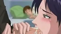 Hot Hentai Slut Sucks a Cock and gets her Juicy Pussy Finger Fucked