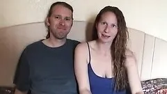 Angel Gets Her Butt Cheeks Splashed With Hot Cum