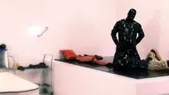 Amateur fetish big booty bitch riding with her bum