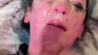 Homemade amateur gf blowjob and cumshot