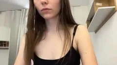 Brunette Solo Webcam Masturbation