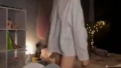 Skinny vrey pretty brunette amateur webcam teen