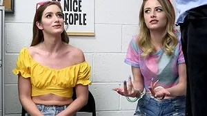Dude fucks skinny best friends Nadia Noja and Kyler Quinn