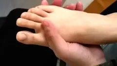 Chinese school girl foot worship