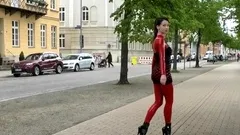 Exotic brunette hardcore foot fetish fuck