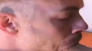 German DILF facial jizzed after anal