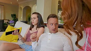 Flexible chick Crystal Taylor enjoys getting fucked in the living-room