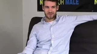 Hairy tattooed stud jerks after casting