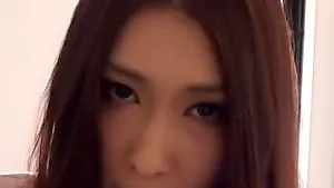 Pretty Japanese secretary drops her panties to be fucked hard