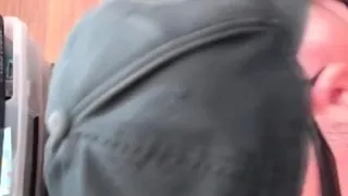 Gloryhole DILF sucks till anal at home