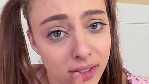 Small tits slut Gia Derza enjoys getting fucked hard in missionary