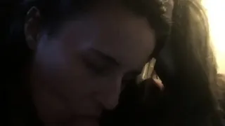 Teen Oral Creampie for Daddy!!