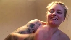 Sexy amateur blonde blowjob amp cumshot HD