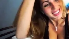 Great Big Boobs On Masturbating Redhead