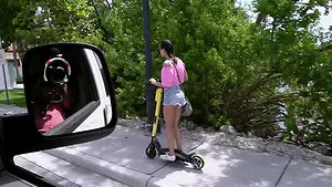 Small tits and hot ass Alexis Tae moans during passionate fucking