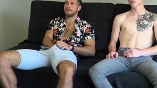 Cocksucked otter fucks otter at casting