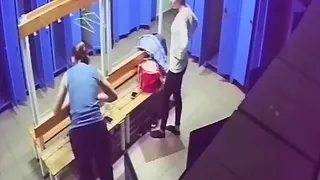 Redhead girlfriend caught on hidden cam