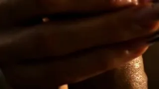 SLOW AND SENSUAL CLOSE UP HANDJOB - TONGUE BLOWJOB TEASE