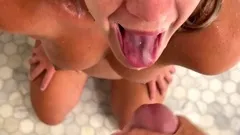 Pov amateur blowjob action