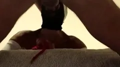 Bound, Gagged, and Hooded: Oral Fun with a Big Cock