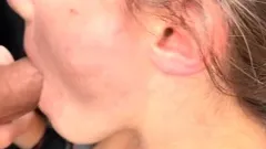 Small titted babe gives awesome blowjob