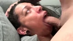 Sexy brunettes hardcore with her man