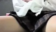 Solo in college uniform (Hinata, 19 y,o. Japan)