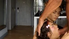 Lucky Hot Teen Fans Sample Dj Big Cock By Sharing It In