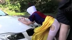 Individual filming, exposure andamp; in car & entrance