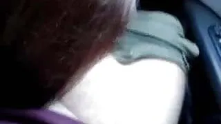 Swallowing spunk in the car park