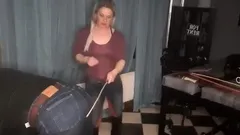 Femdom fetish strap porno