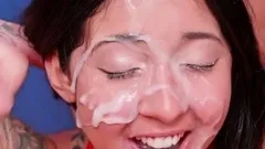 Amateur girl blowjob cumshot for cash 03